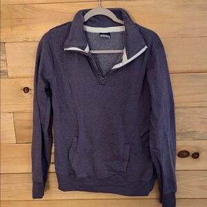 MV Sport Women's V-Neck Sweater in Purple